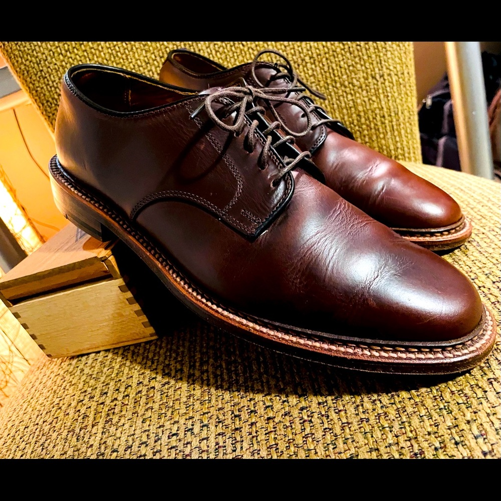 Alden Men’s Shoes / Plain Toe Blucher 293647